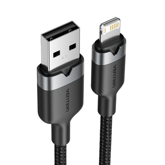 Vention Cable USB a Lightning LANBH de 2m Negro